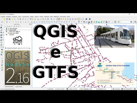 QGIS  e il formato GTFS