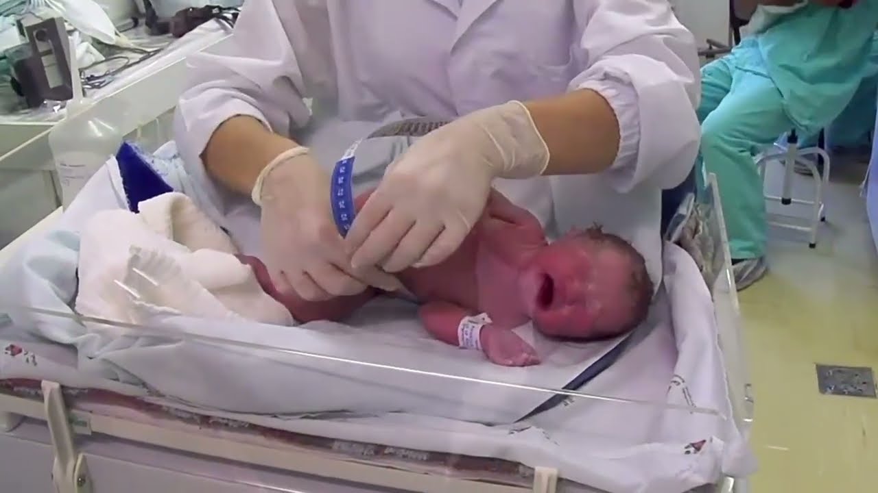 O nascimento da Giovana! Seu 1° dia de vida. 20 Dezembro 2014.