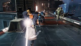 Satisfying Combat Moments - Endgame Max Level Jedi Survivor Gameplay