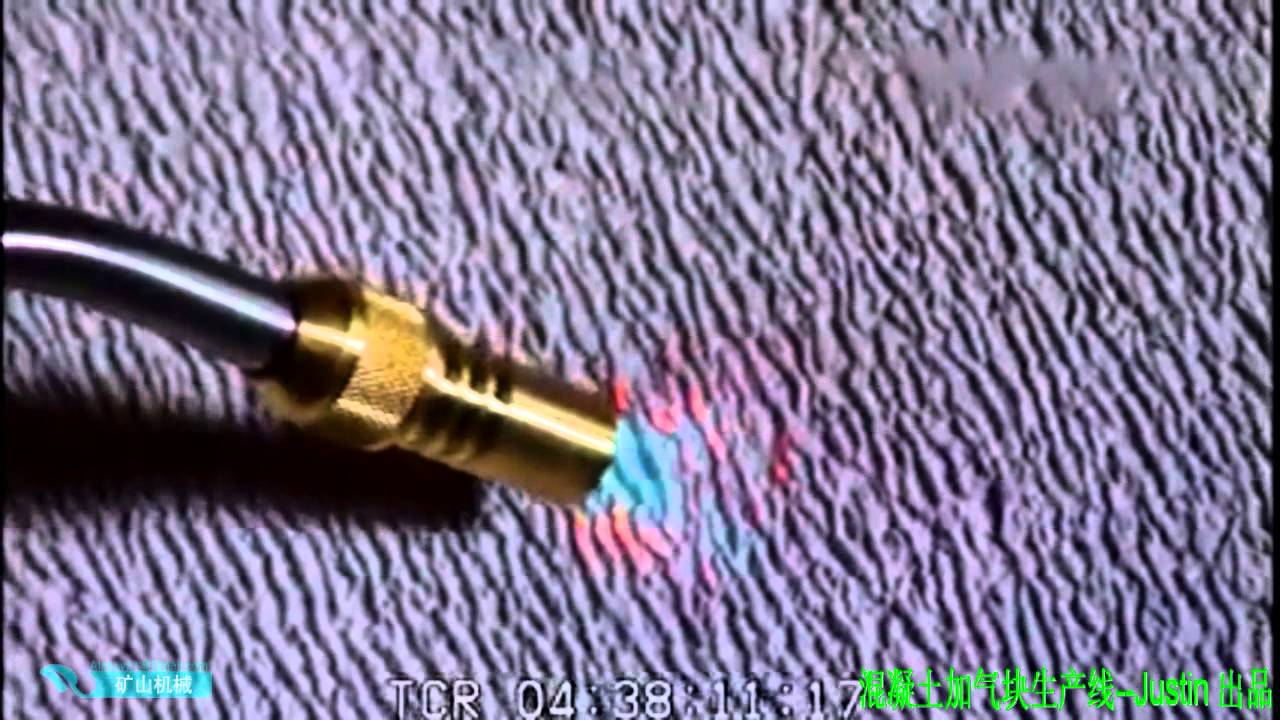 Aerated concrete block production line