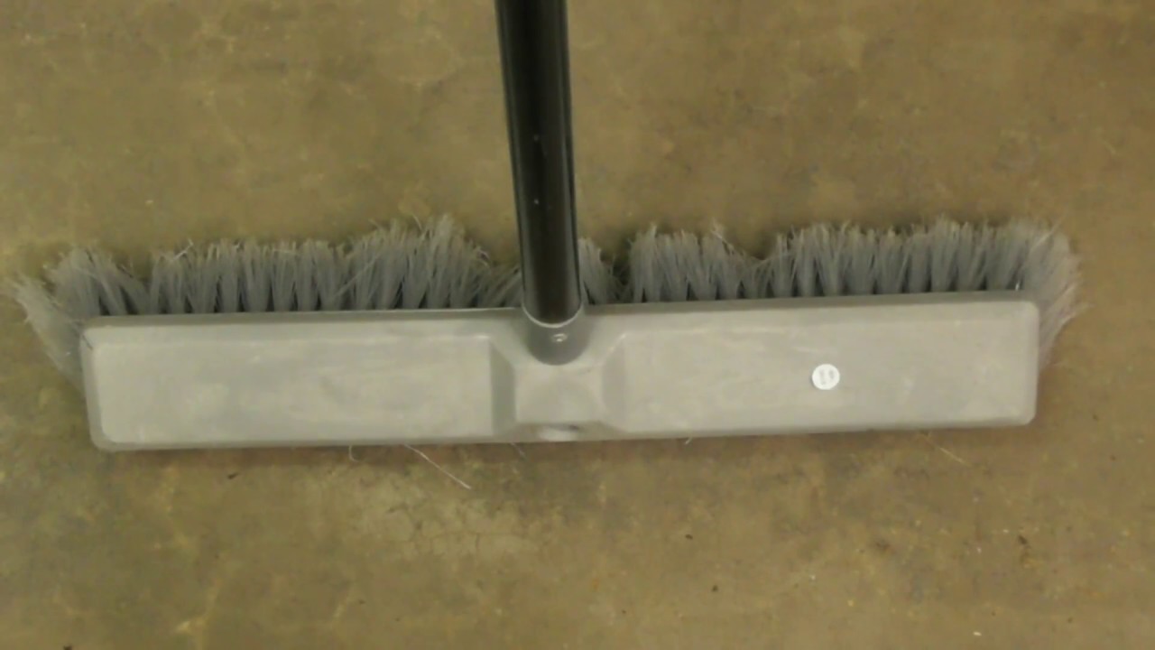Harbor Freight 18” Push Broom Review Item 97402 - YouTube