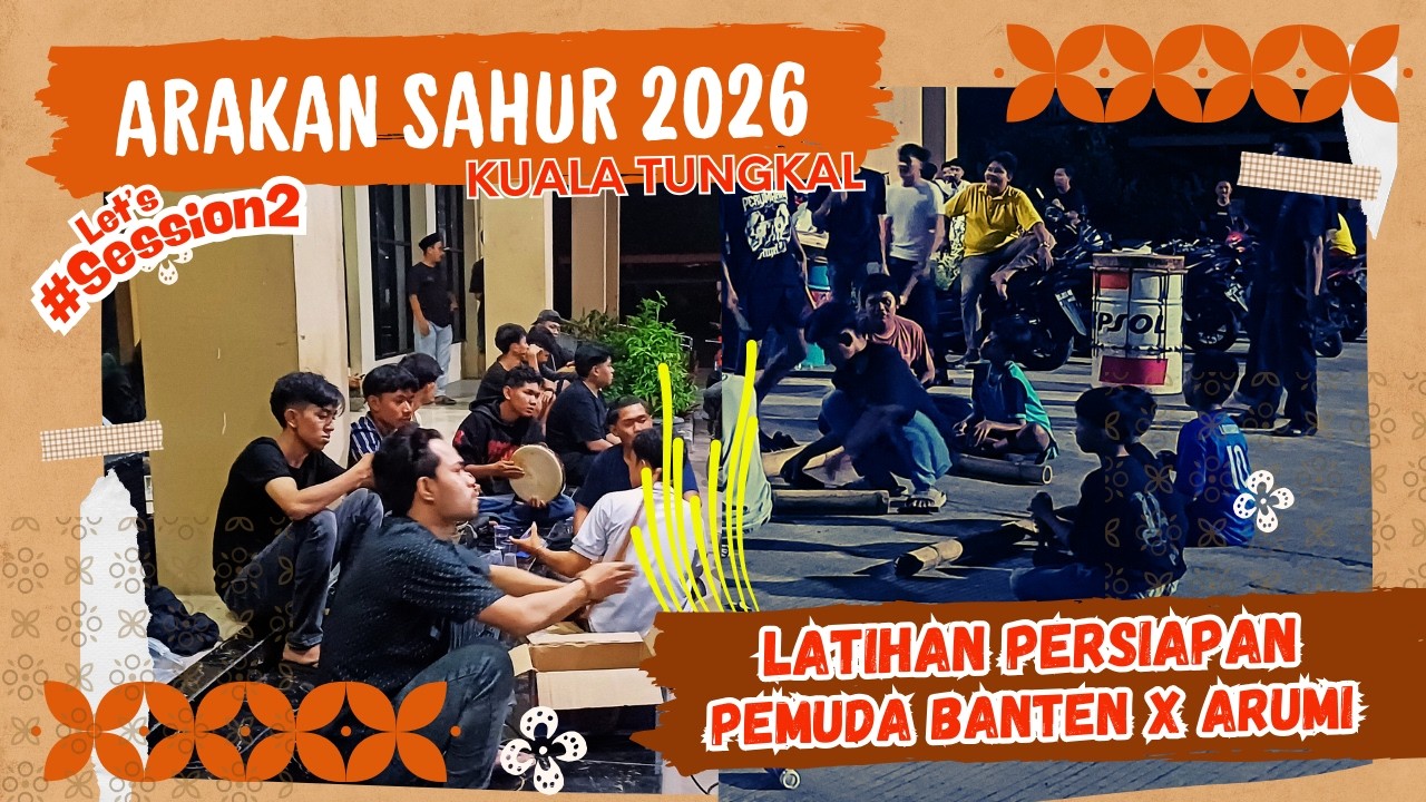 Perform Latihan Arakan Sahur 2026 || Pemuda Banten X Arumi Kuala Tungkal #festival #arakansahur