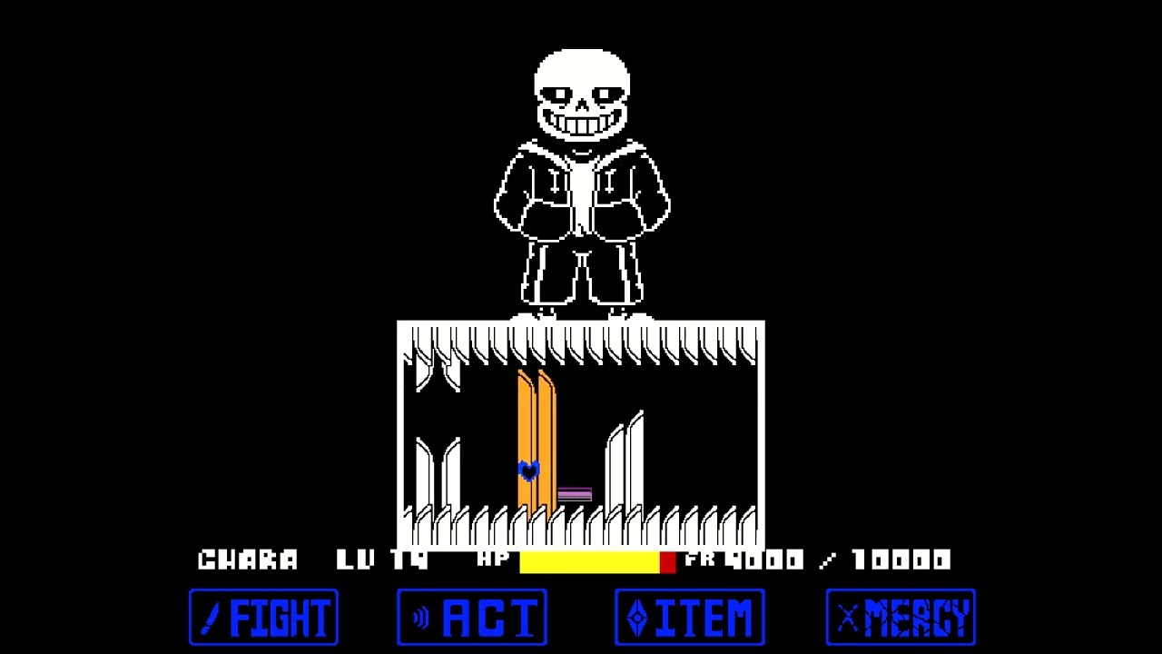 EDGETALE sans fight hardmode phase1