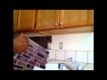 Como poner salpicaderas en tu cocina. How to change the backsplash in your kitchen Como poner salpicaderas en tu cocina. How to change the backsplash in your kitchen