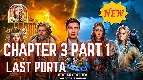 Mystery of Myths:Hidden Objects Chapter 3 Part 1 F2P Full Walkthrough