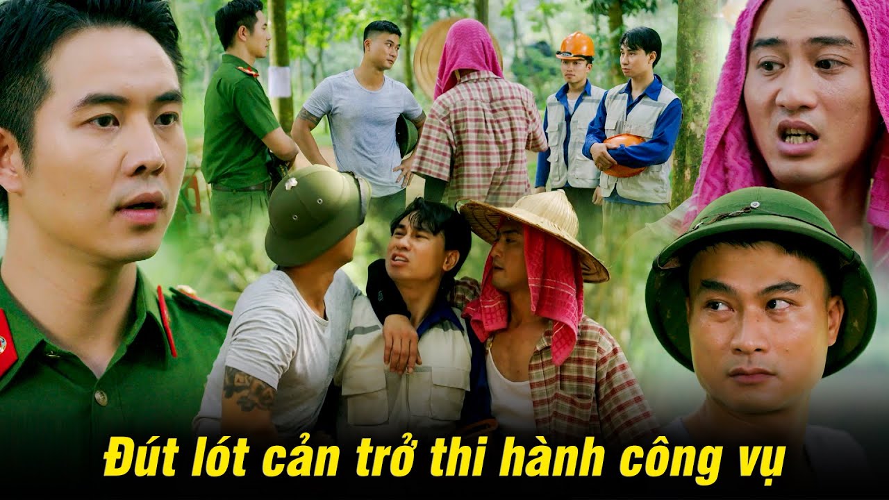 2 thanh niên đút lót chống người thi hành công vụ bị công an xã bắt tại trận | Làng trong phố