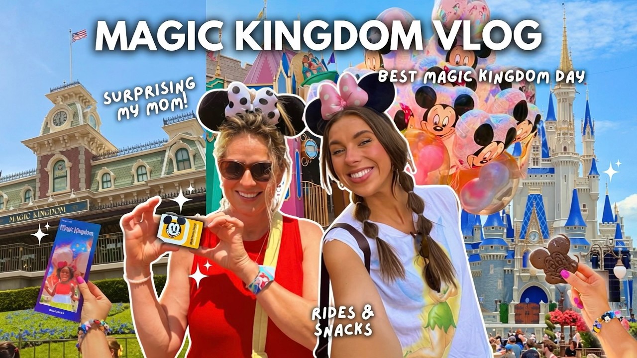 DISNEY WORLD VLOG! ✨🥹 Surprising My Mom With an Annual Pass, Magic Kingdom, New Resort & more!