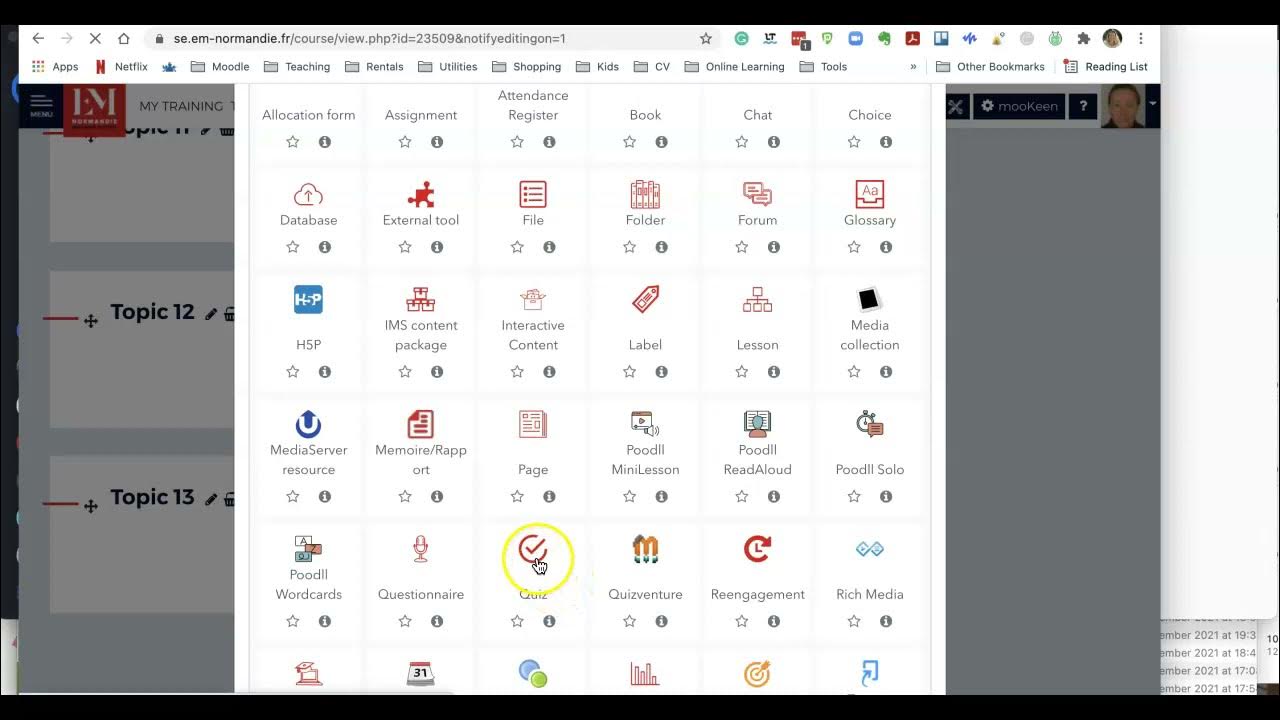Quick explanation of how to create a gap fill or drag and drop exercise