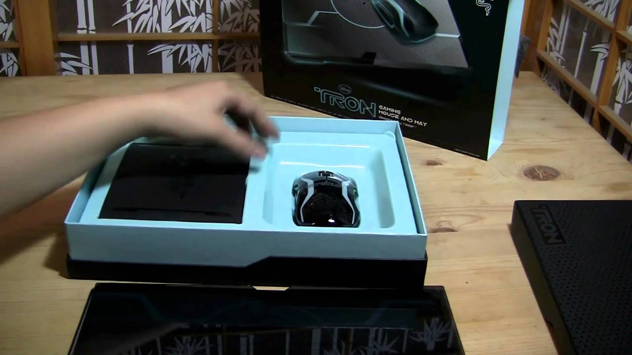 Tron Legacy Razer Gaming Mouse Unboxing Youtube