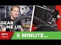 5 Minute Simple Bike Gear Tune-Up | Indexing, Cable Tension & Limit Screws