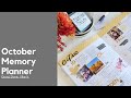 October in the Memory Planner