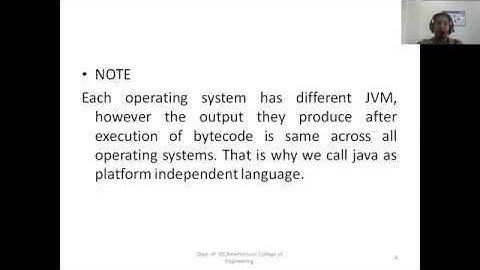 ISE641 - JAVA & J2EE Session 01 (Module 1)