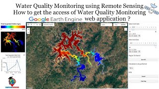 गूगल अर्थ इंजन ऐप के साथ रिमोट सेंसिंग तकनीकों का उपयोग करके जल गुणवत्ता निगरानी screenshot 1