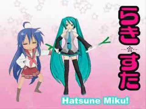 Hatsune Miku Dance Lucky Star Full OP (leek)