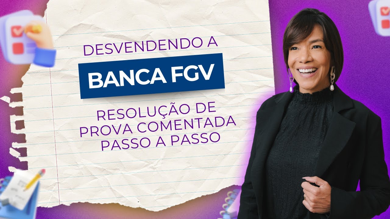 📝 Correção de prova e dicas para a banca FGV! - YouTube