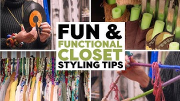 Fun + Functional Closet Tips | HGTV Handmade