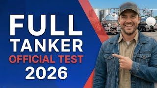 CDL Tanker Endorsement Test 2026 (80 Questions with Explained Answers)