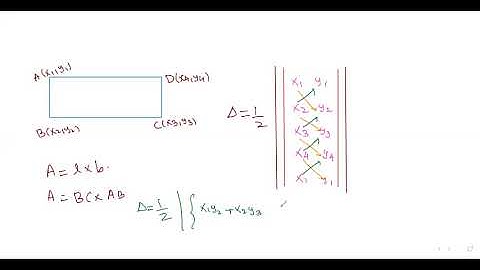 Area of triangles and Quadrilaterals