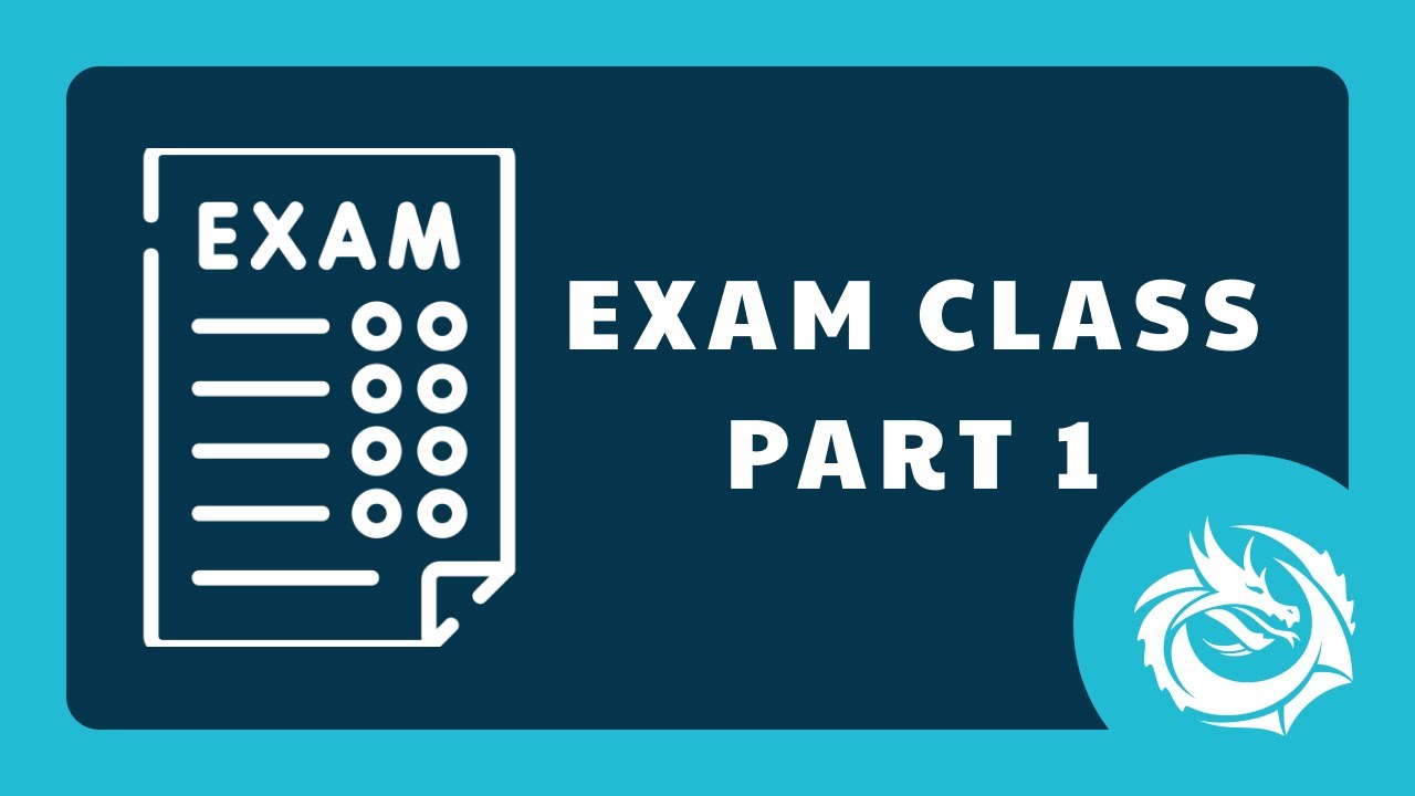 The Exam Class In LaTeX Part 1 Creating Questions YouTube The Exam Class In LaTeX Part 1 Creating Questions YouTube