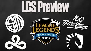 Espn Esports Lcs Preview Team Liquid Vs. Cloud 9 And Tsm Vs. 100 Thieves