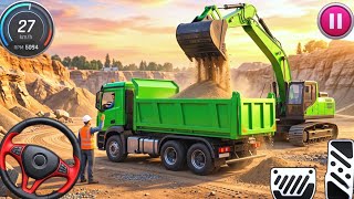 Railroad Builder Simulator 3D - Highway Excavator Construction JCB - Android GamePlay screenshot 2