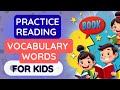 Short Reading ---Vocabulary Words for Kids