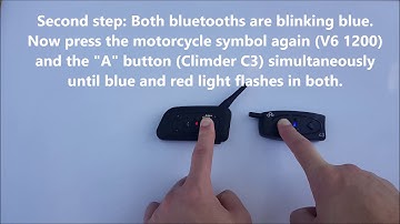 How to pair V6 1200 with Climder C3