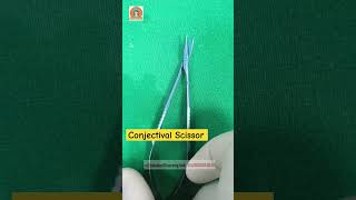 Conjectival Scissor Ophthalmic Surgery Instrument Cataract Surgery Instrument