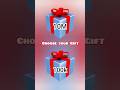 Choose Your Gift 🎁❤️ #gift​ #giftbox​ #gold #money #shorts​