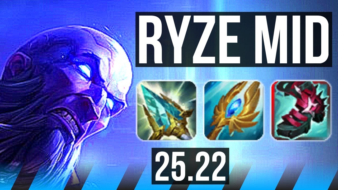RYZE vs MEL (MID) | KR Master | 25.22