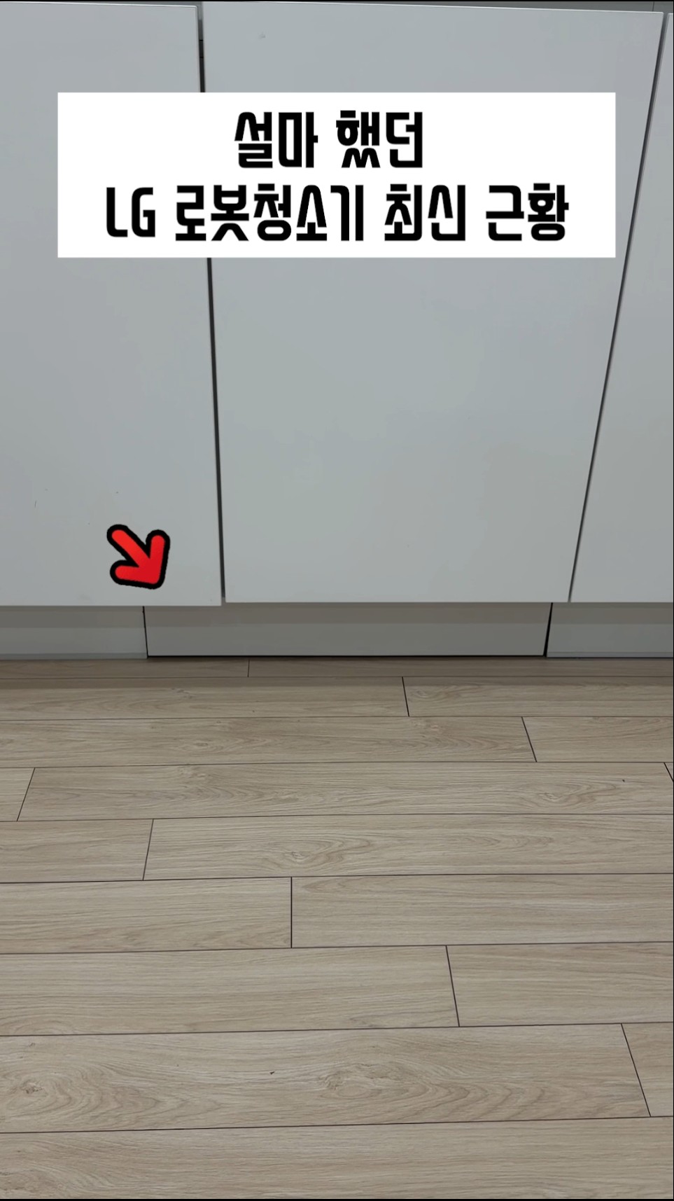 LG 로봇청소기 진짜 이렇게 출시한다고???