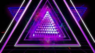 Trianlge Space Element Background 4K VJ Loop Video | No Copyright Video | No Copyright Stock Video