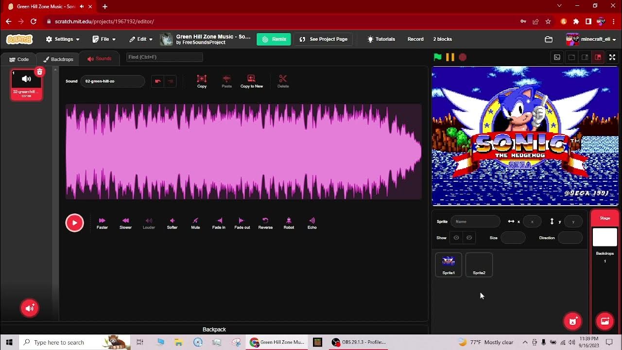AUDIO WANING How to make earrape in scratch YouTube