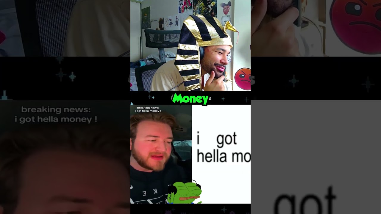 Bro did "I Got Like Hella Money!" 💀