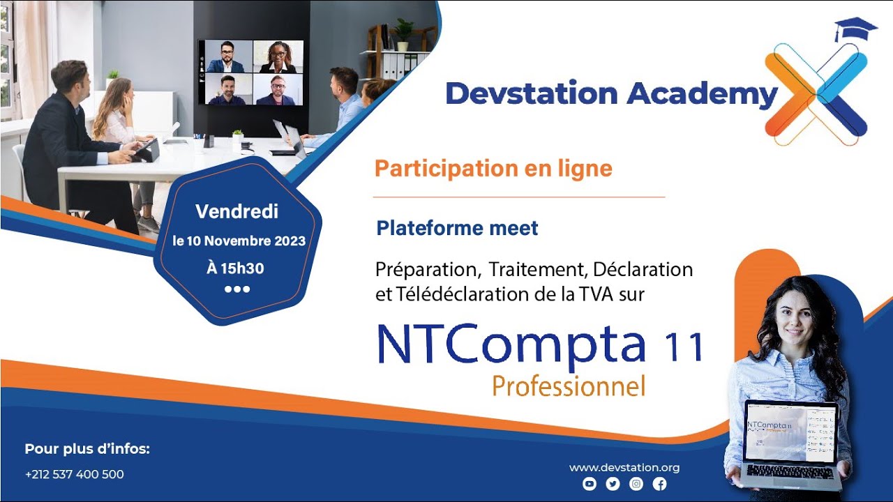 Préparation,Traitement,Déclaration et Télédéclaration de la TVA sur NTCompta11