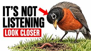 What a Robin Tilting Its Head at the Ground Is Actually Doing — And Why You've Never Questioned It