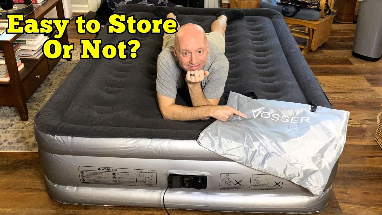 Does the VOSSER Queen Air Mattress Really Inflate in 3 Minutes? - Review