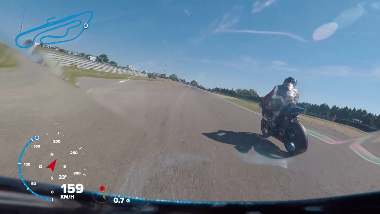 Suzuki #71 Caméra embarquée Suzuki GSRX 1000 Marc Fissette Circuit ...
