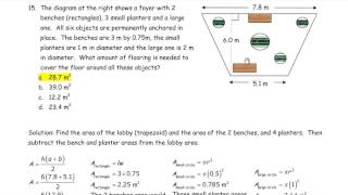 Question 15 Area, Perimeter, Surface Area and Volume