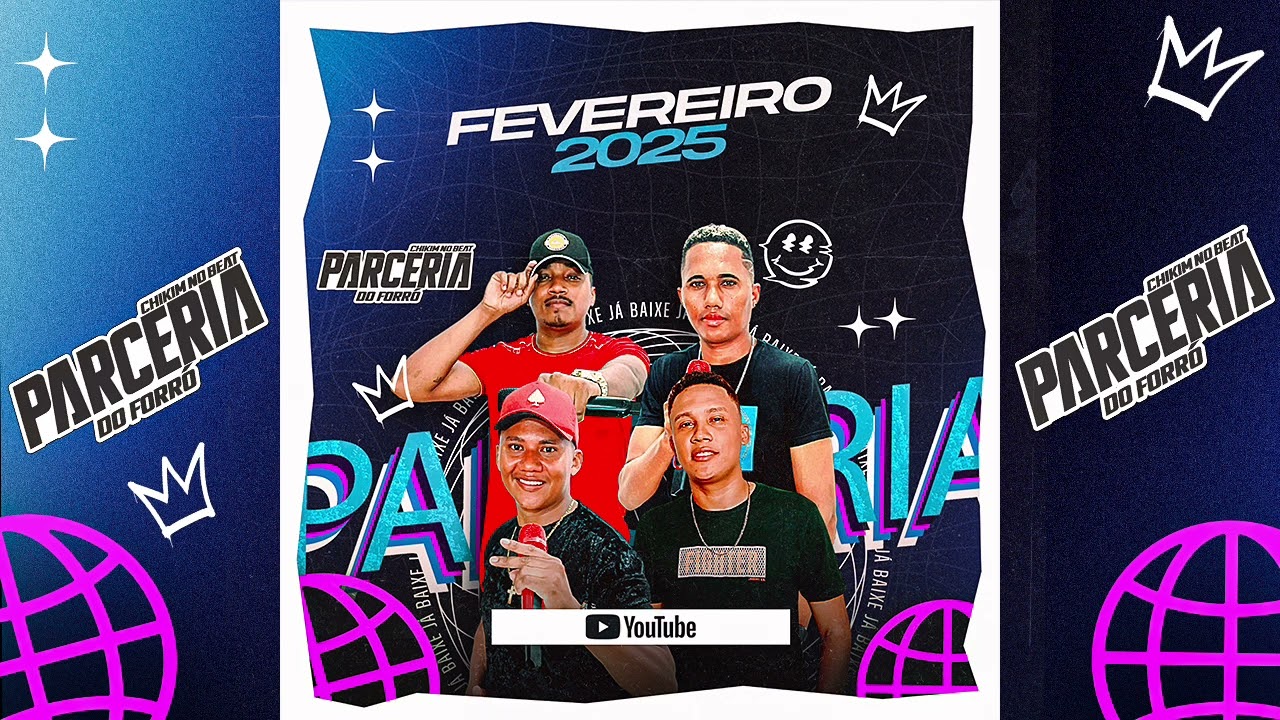 PARCERIA DO FORRÓ - CD FEVEREIRO 2025