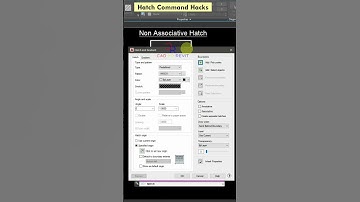 Hatch Command Hacks🤗🤗 in AutoCAD #shorts #autocad