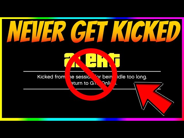 How not to get kicked in GTA Online servers