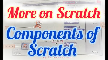 Class-4 | Computer Science Lesson-9 More on Scratch | Part-2 | Components of Scratch