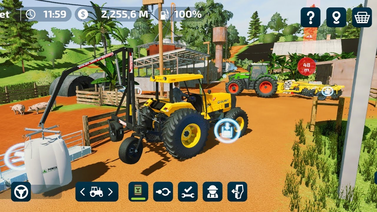 FS23 FAZENDA BARRA MANSA COM VÁRIOS MODS BRASILEIRO APK FS23 COM MODS BR 🇧🇷🚜🌽🍓🍅