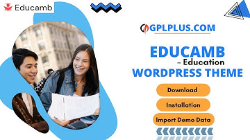 Educamb – Education WordPress Theme Download, Installation and Import Demo Data