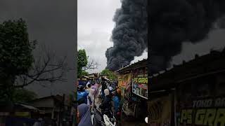 kebakaran pabrik busa nalumsari jepara, 17 januari 2026