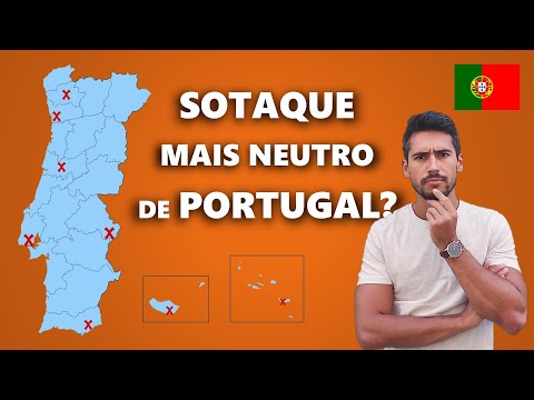 Qual é o sotaque mais neutro de Portugal? // Comparação de 8 sotaques