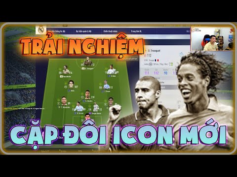 Video TRẢI NGHIỆM ICONS MỚI - CẶP ĐÔI RONALDINHO VÀ... - youtube