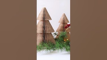 DIY Paper Christmas Tree Tutorial 🎄 Simple Holiday Craft💫