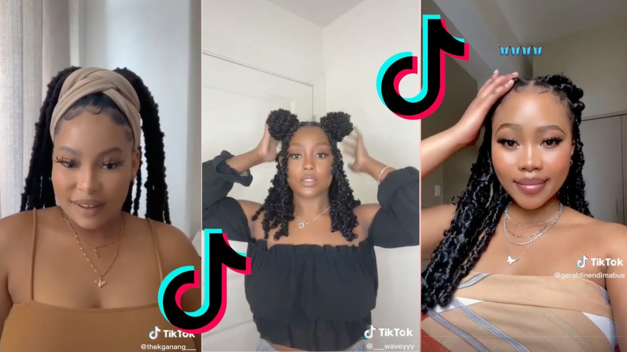 WAYS TO STYLE BUTTERFLY LOCS👑👑